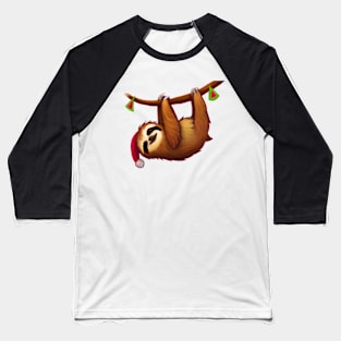 Cute Sloth Drawing Baseball T-Shirt